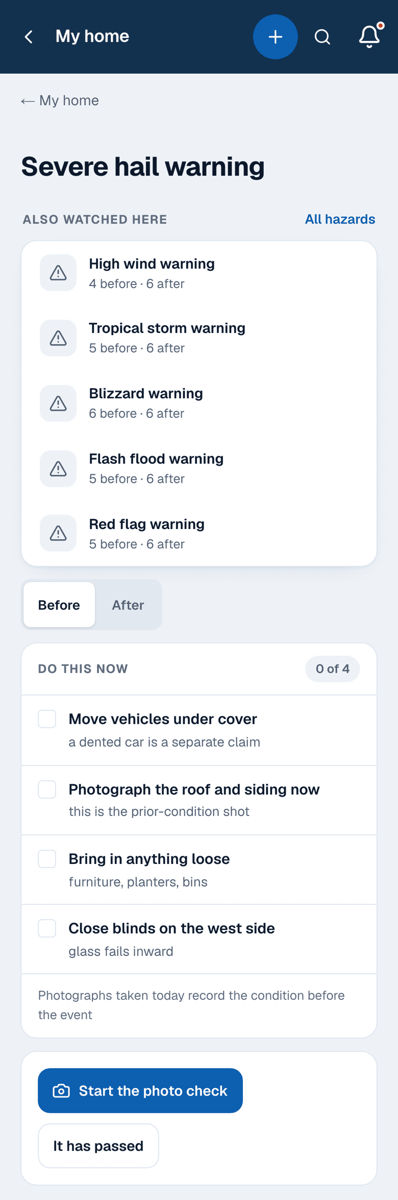 A storm prompt for your county